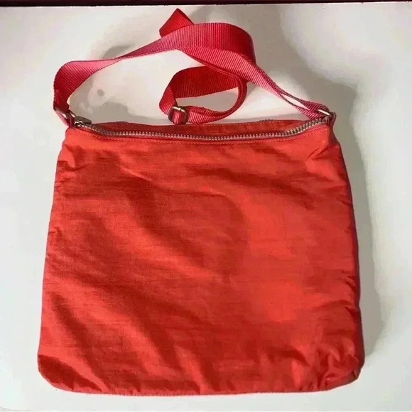 Baggallini crossbody bag Orange Coral Red Adjustable Strap - Picture 7 of 7